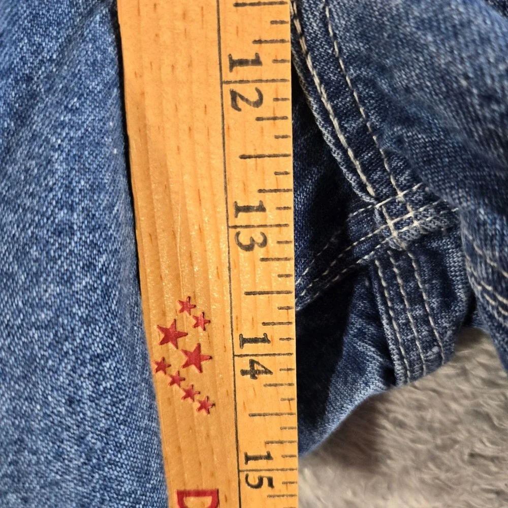 Carhartt B13 DST Mens Original Dungaree Fit Carpenter Jeans Dark Stone 34x33.5
